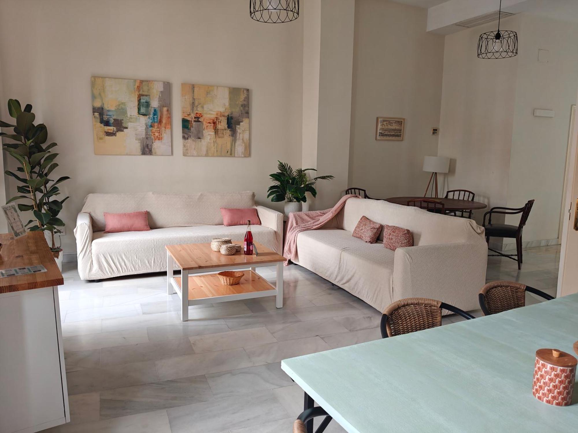 Charming Bright Apartment With Balconies On Cuesta Del Rosario Sevilla Kültér fotó