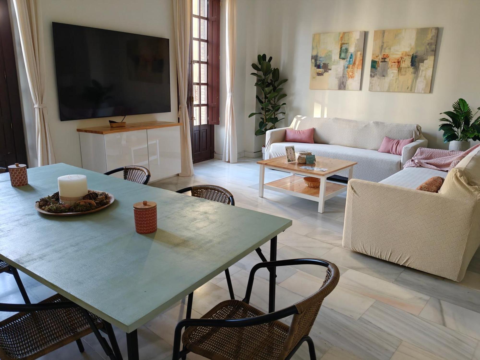 Charming Bright Apartment With Balconies On Cuesta Del Rosario Sevilla Kültér fotó